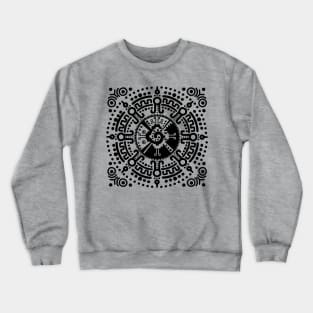 Hunab Ku Mayan symbol Crewneck Sweatshirt